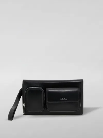Versace Briefcase  Men Color Black