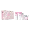 Versace Bright Crystal 4-piece Gift Set In Transparent