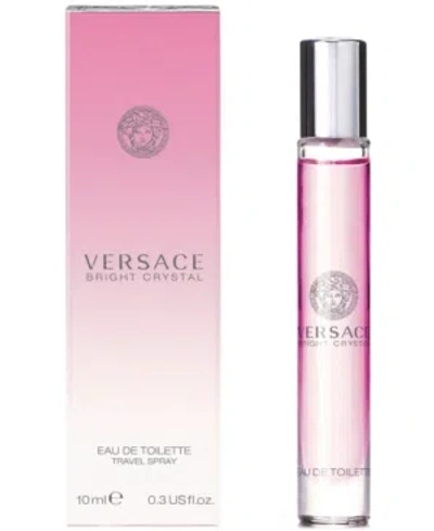VERSACE BRIGHT CRYSTAL EAU DE TOILETTE TRAVEL SPRAY, 0.3-OZ.
