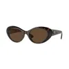 Versace Brown Cat Eye Men's Sunglasses Ve4455u 108/73 53