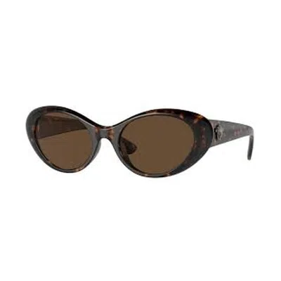 Versace Brown Cat Eye Men's Sunglasses Ve4455u 108/73 53