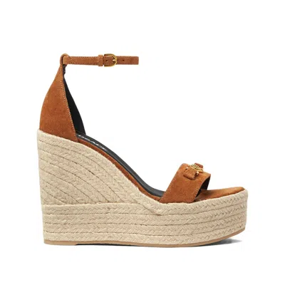 Versace Brown Espadrillas