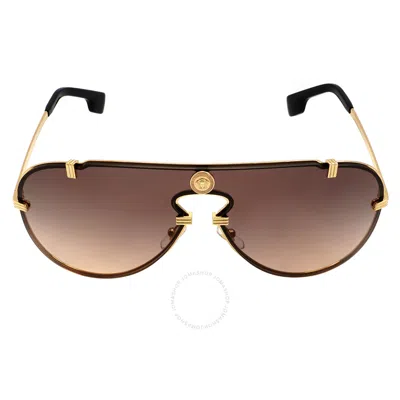 Versace Brown Gradient Pilot Men's Sunglasses Ve2243 100213 43