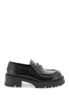 Versace Vagabond Medusa Loafers In Black