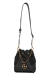 Versace Bucket Bag In Black