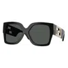 Versace Women's  Ve4402 Gb1/87 Sunglasses In Black