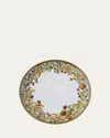 Versace Butterfly Garden Modern Dinner Plate, 11" In Multi