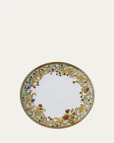 Versace Butterfly Garden Modern Dinner Plate, 11" In Multi