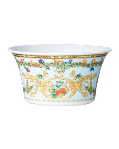 Versace Butterfly Garden Open Vegetable Bowl In Multi