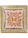 Versace Butterfly Garden Tray In Rosa