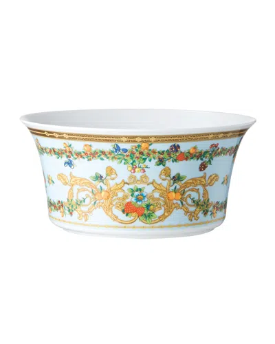 Versace Butterfly Garden Vegetable Bowl In Multicolor