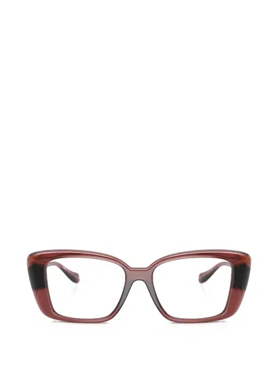 Versace Butterfly-frame Glasses In Red