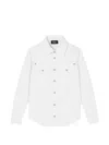 Versace Buttoned Pocket Jacket In White