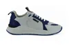 Versace Calf Leather Men's Sneakers In Multi