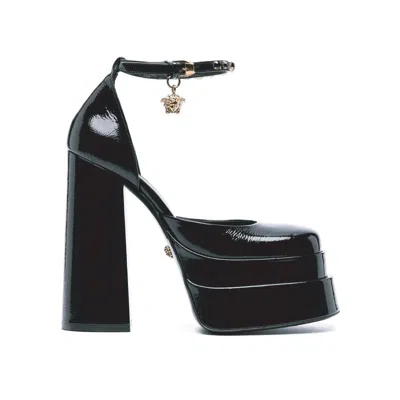 VERSACE CALFSKIN PLATFORM WOMEN'S PUMPS