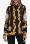 Versace Printed Silk Shirt
