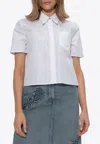 Versace Cameo Shirt With Embroidered-logo