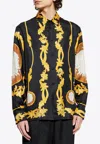 Versace Cameo Silk Long-sleeved Shirt