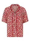 Versace Floral Garden Collared Shirt In Multicolour