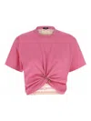Versace Camiseta - Color Carne Y Neutral In Pink