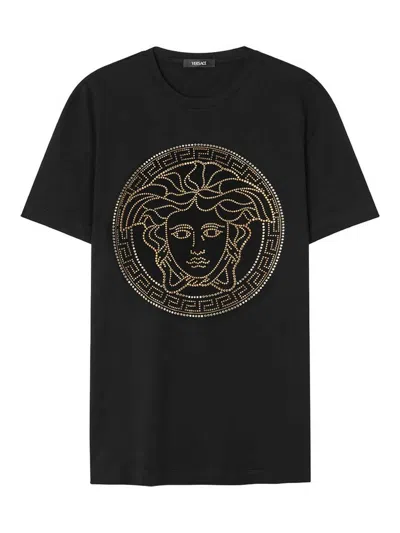 Versace T-shirt In Black