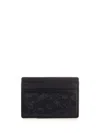 Versace Women's Medusa Leather Card Case In Multicolor