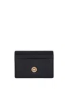 Versace Credit Card Holder In Black