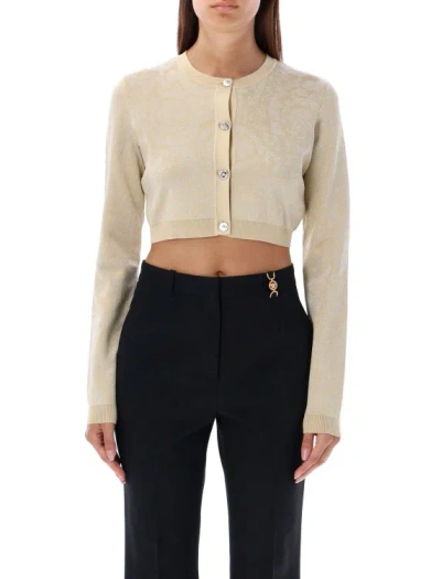 VERSACE VERSACE CARDIGAN BAROCCO KNIT