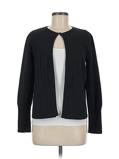 Pre-owned Versace Cardigan Sweater In Black