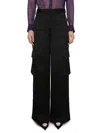 Versace Women's Duchesse Pants In Black