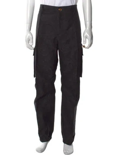 Pre-owned Versace Cargo Pants W/ Tags In Black