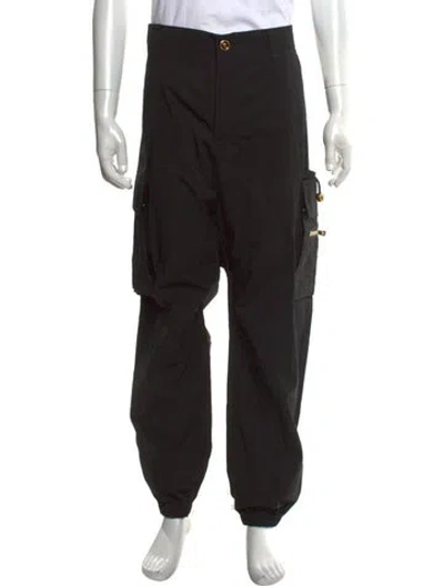 Pre-owned Versace Cargo Pants W/ Tags In Black