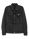 Versace Carpenter Jacket In Black