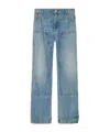 Versace Carpenter Utility-pocket Jeans In Blue