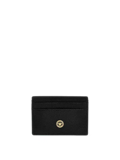 Versace Card Holder In Black