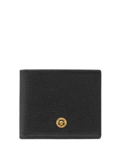 Versace Wallets In Black