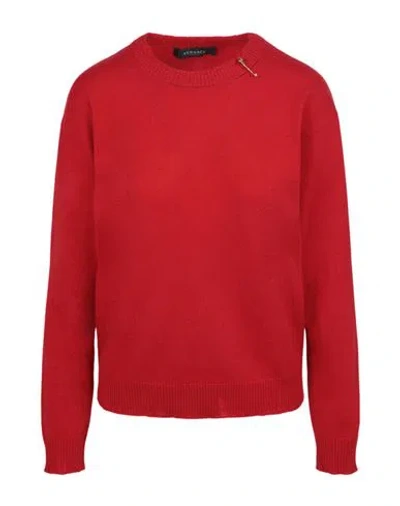 Versace Cashmere Blend Sweater In Red