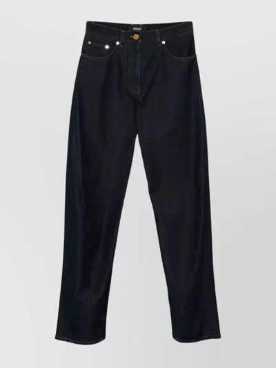 VERSACE CASUAL BOYFRIEND JEANS FIVE-POCKET DESIGN