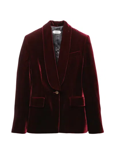Versace Casual Jacket In Burgundy