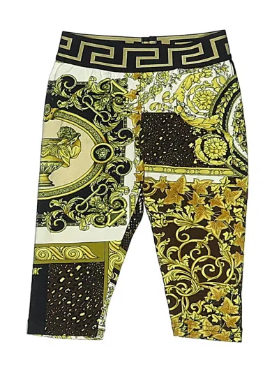 Pre-owned Versace Babies' Casual Pants In Gold