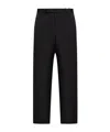 Versace Casual Pants With Belt Loops In Black