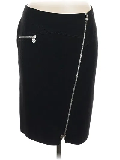 Pre-owned Versace Casual Skirt In Black