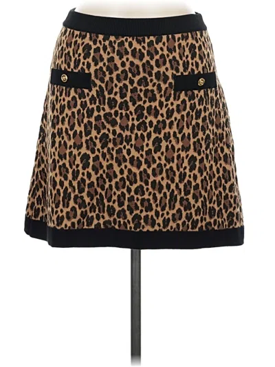 Pre-owned Versace Casual Skirt In Tan