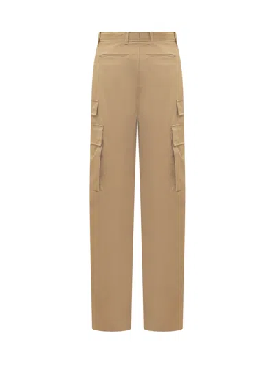 Versace Casual Trousers For Spring/summer 2025 In Sand