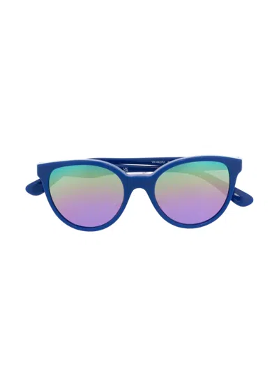 Versace Kids' Cat Eye-frame Sunglasses In Blue