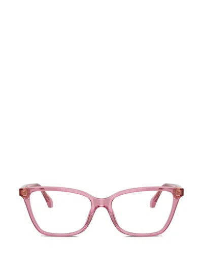 Versace Cat-eye Glasses In Pink