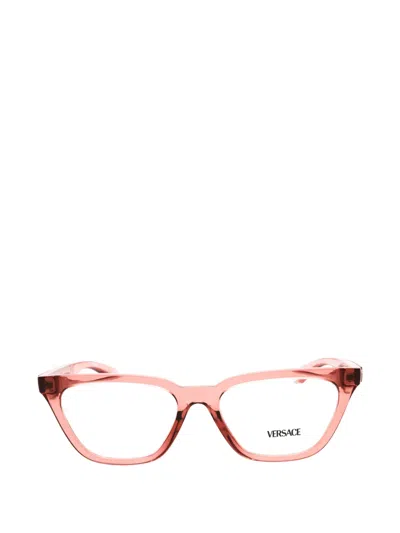 Versace Cat-eye Glasses In Pink