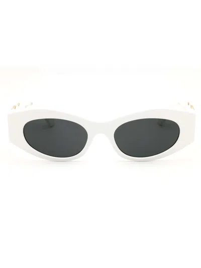 Versace Cat-eye Mini Sunglasses For All Occasions In White