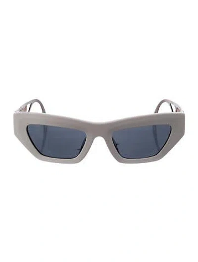 Pre-owned Versace Cat-eye Tinted Sunglasses In Multi