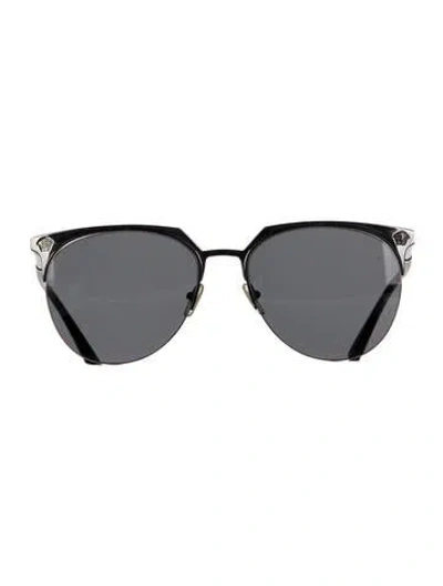 Pre-owned Versace Cat-eye Tinted Sunglasses In Multi